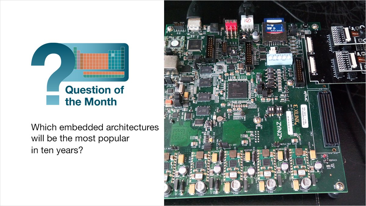 E14Community's tweet image. We're interested in finding out where you think #embeddedtechnology is going to go in the future. Take the poll and let us know which architectures you think will be the most popular: bit.ly/3vdb55X #QuestionOfTheMonth
