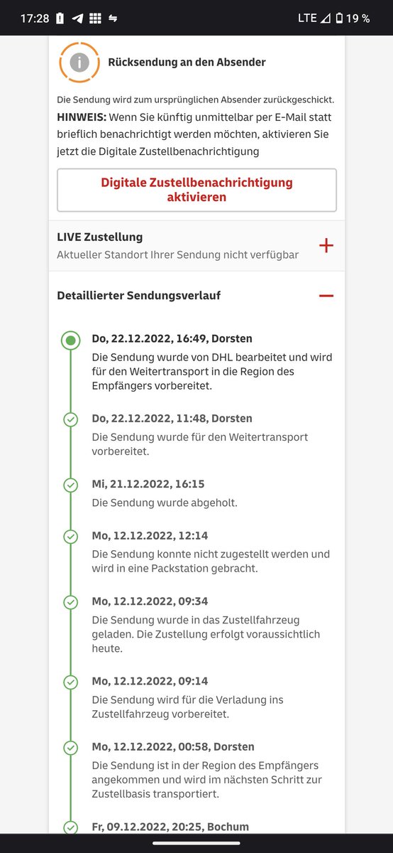 pierrelefonque's tweet photo. @DHLPaket LEiDER UNGEiL! https://t.co/YjiudhSVkv