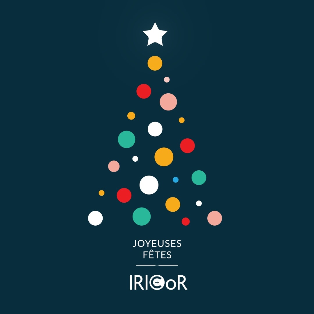 Toute l'équipe d'IRICoR vous souhaite de merveilleuses Fêtes! Nous profitons de l'occasion pour vous remercier pour votre fidèle soutien. Au plaisir de collaborer et d'échanger en 2023! 🎄 💫