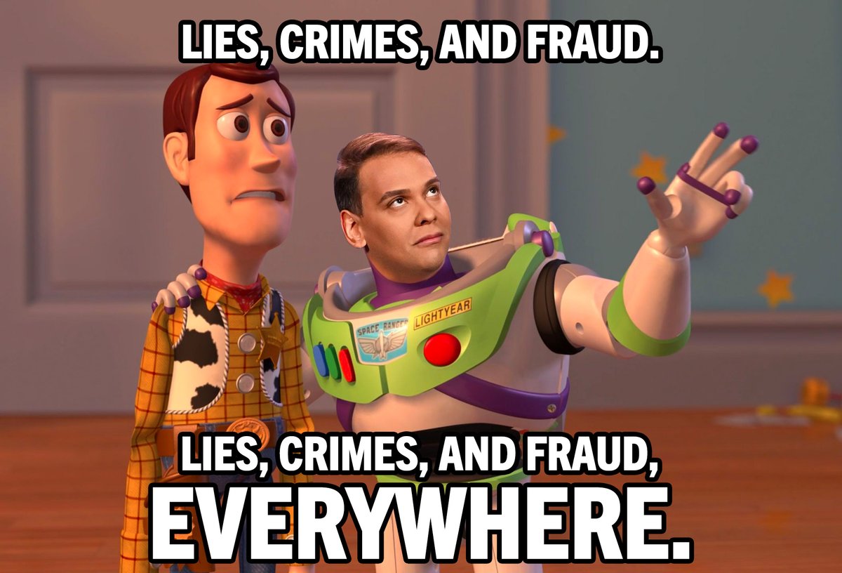 DarrigoMelanie's tweet image. To recap, George Santos lied about:

❌ Where he lives
❌ Where he worked
❌ Where he went to school
❌ Where he got his money
❌ His charity
❌ His business
❌ Being Jewish
❌ His criminal history in Brazil
❌ His Russian oligarch cousin
❌ His recent divorce

#WheresSantos?