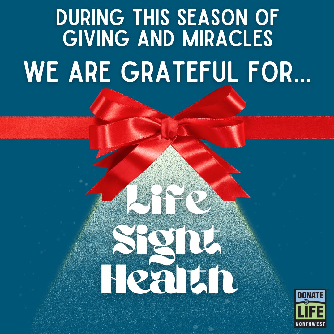 We are grateful to be a tiny part of this lifesaving, health-restoring, hope-building community! Today we say a special thank you to the donors & families who have made more than 40,000 organ transplants possible so far in 2022! 🎁 #DonateLife #SeasonofGiving #ThankfulThursday