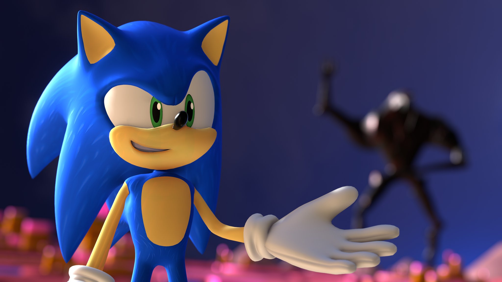 I drew this after binge-watching Sonic Prime. I need season 2 NOW  (g0ld_m3d4l_art) : r/SonicTheHedgehog