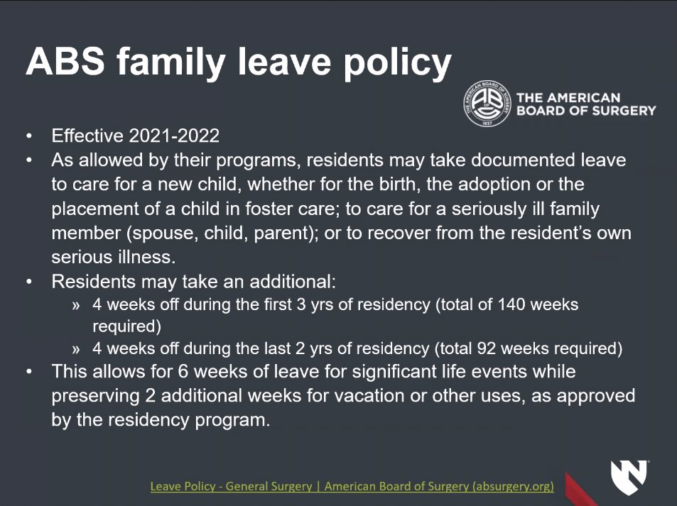 University of Nebraska General Surgery Residency tweet media