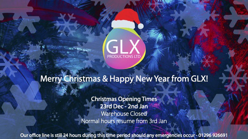 ❄️Merry Christmas &amp; Happy New Year from Ayesha, Glenn &amp; Zak!🎄

Thanks to all our clients, suppliers and freelancers for making this the best year yet! We look forward to seeing you all in the new year! x