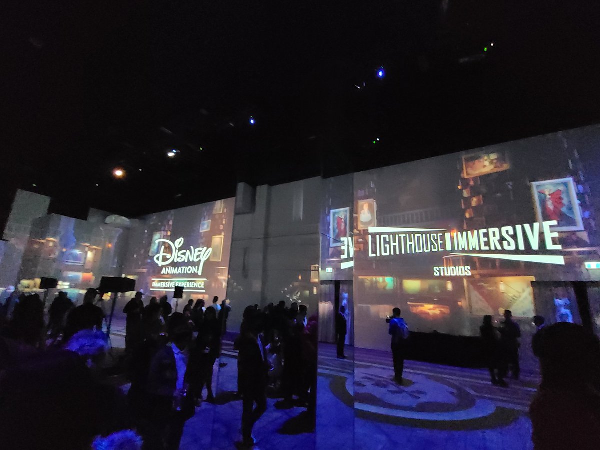 World premiere of the new Disney immersive experience is in Toronto and it's stunning. Congratulations to Toronto's #LighthouseImmersive and <a href="/DisneyStudios/">Walt Disney Studios</a>. #NowPlayingToronto