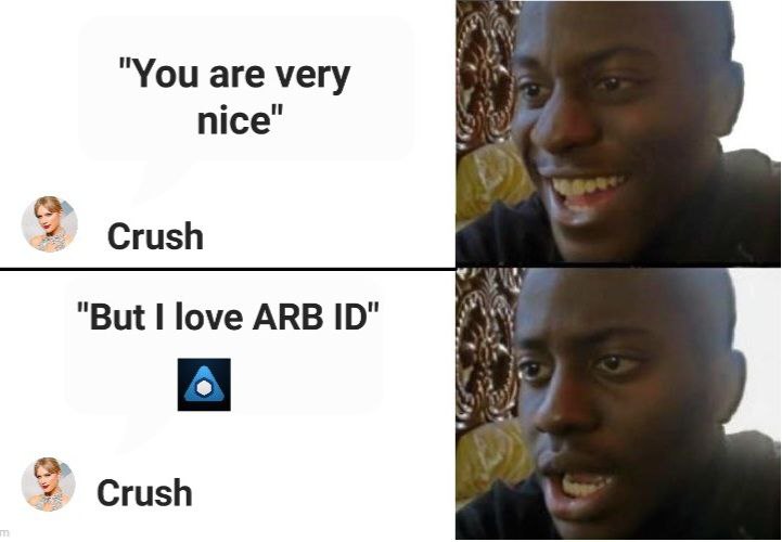 Nice #ARBIDMemes #ARBID <a href="/ARBIDname/">LeashToken</a>