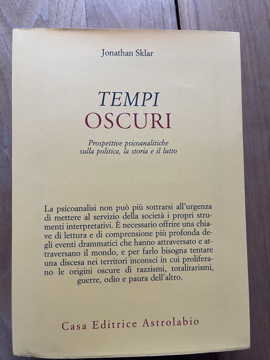 An early Xmas present to be published in Italian .