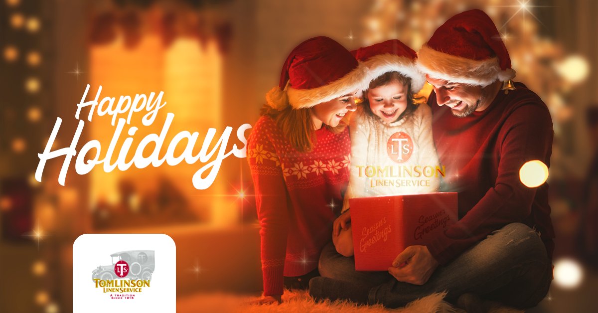 All roads lead home for the holidays. 🎄 #SeasonsGreetings from Tomlinson Linen.