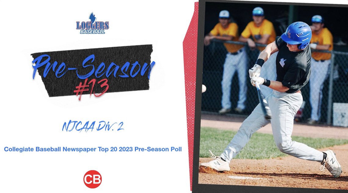 Pre-Season Ranked #️⃣1️⃣3️⃣📈

❎ Collegiate Baseball Newspaper 📰
<a href="/CBNewspaper/">Collegiate Baseball</a> 

baseballnews.com/njcaa-2023-div…

#ChopON🪓 | #theLAND📍