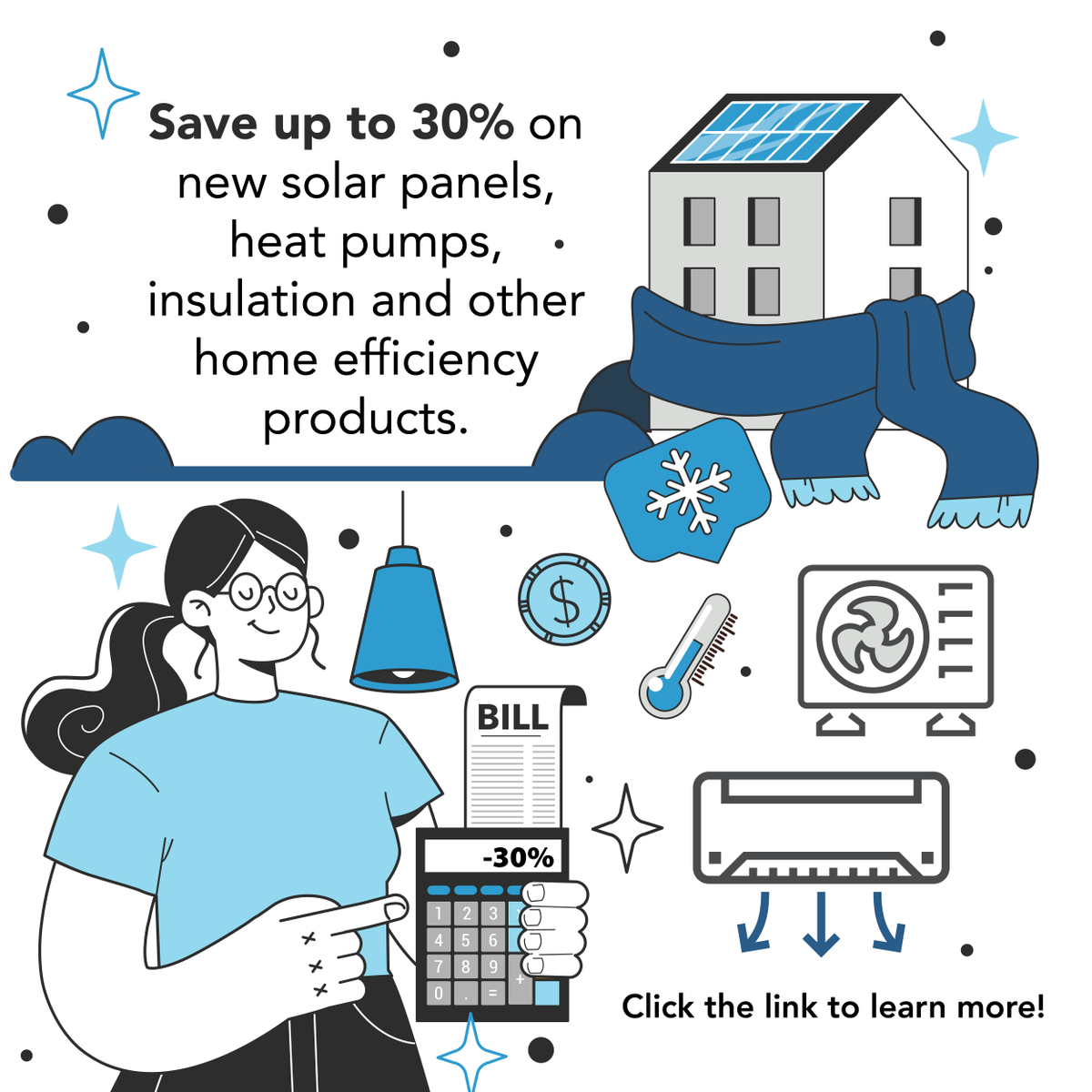 📍NEW >> DOE has just released a new resource to help families, homeowners, and consumers better understand the savings and tax credits available to them through @POTUS’ #InflationReductionAct. Learn more now and SAVE! energy.gov/policy/article…