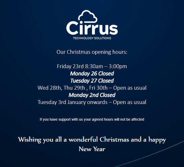 Cirrus Technology Solutions tweet media