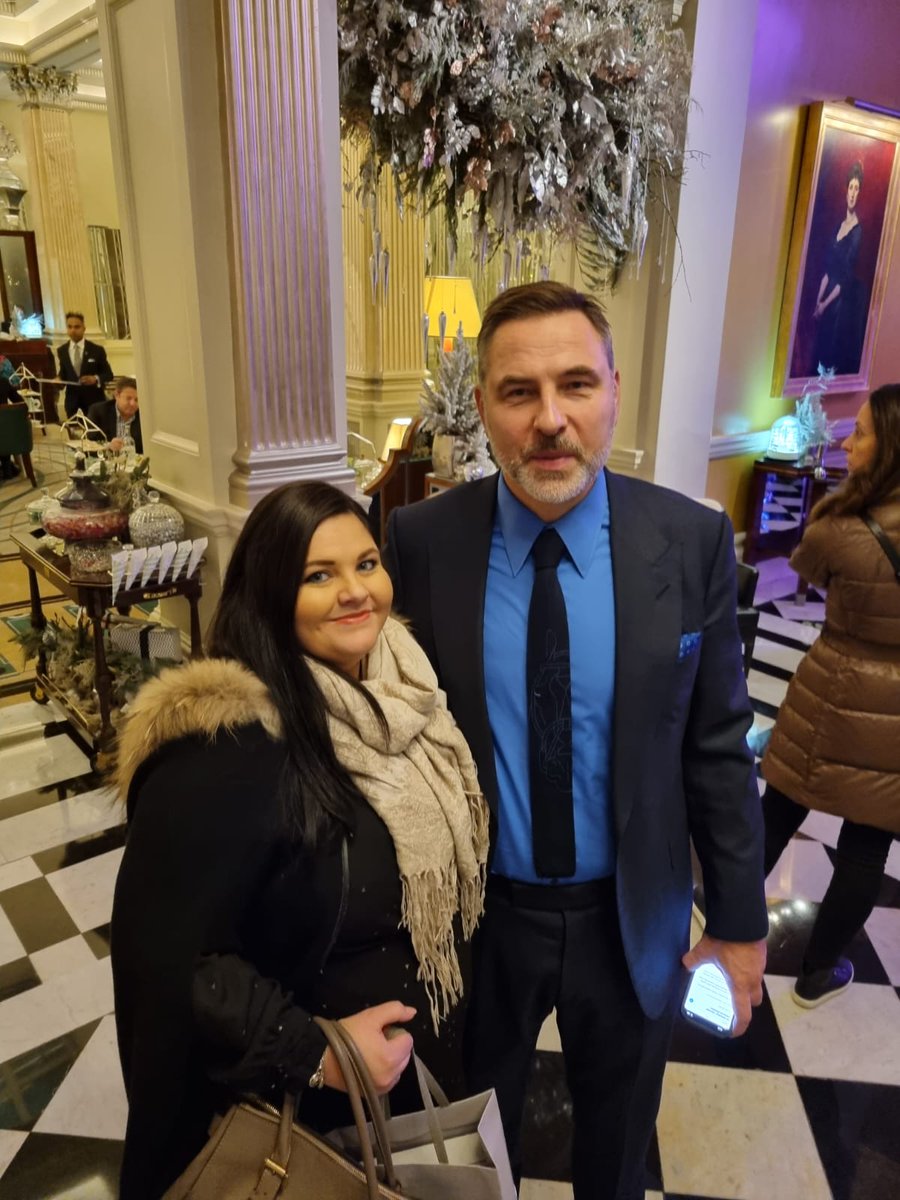 Just met <a href="/davidwalliams/">David Walliams HQ</a> at <a href="/ClaridgesHotel/">Claridge’s</a> charming gent