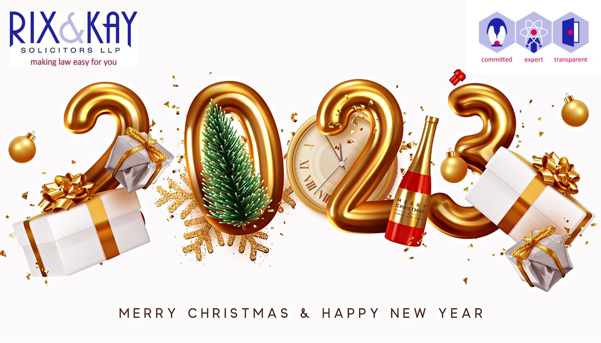 Sending our wishes for a Merry Christmas and a happy, healthy and prosperous 2023. From all the team at <a href="/RixandKayLaw/">Rix & Kay Solicitors</a>