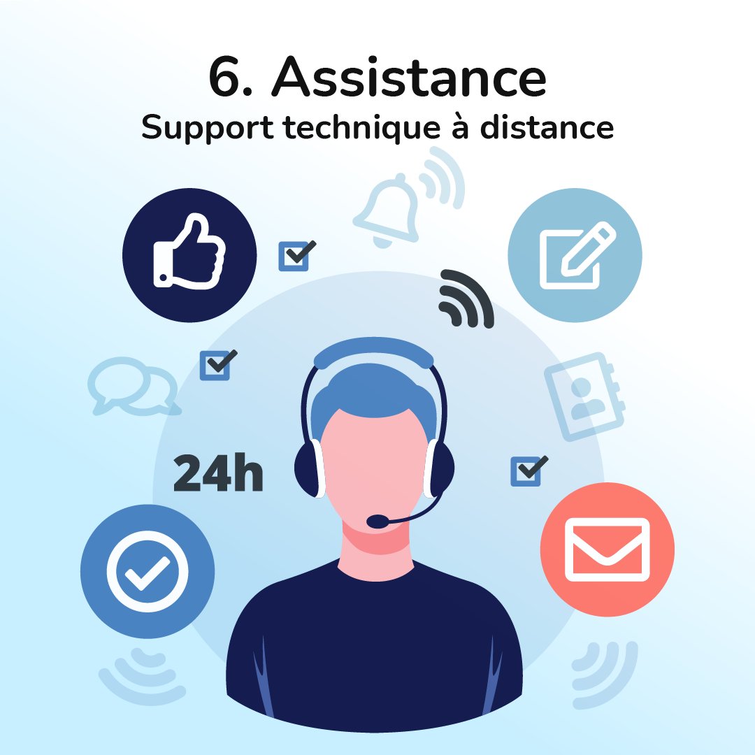 DataboxW's tweet image. Faire confiance à #Databox
Raison n°6⃣
—
Pour chaque location, notre équipe est disponible, à distance, pour effectuer la maintenance de votre #Databox si besoin. ☎️ ⚙️ 🧰
 
ℹ️ databox.fr
—
#eventwifi #eventprofs #temporarywifi #datanaute #assistance #serviceclient