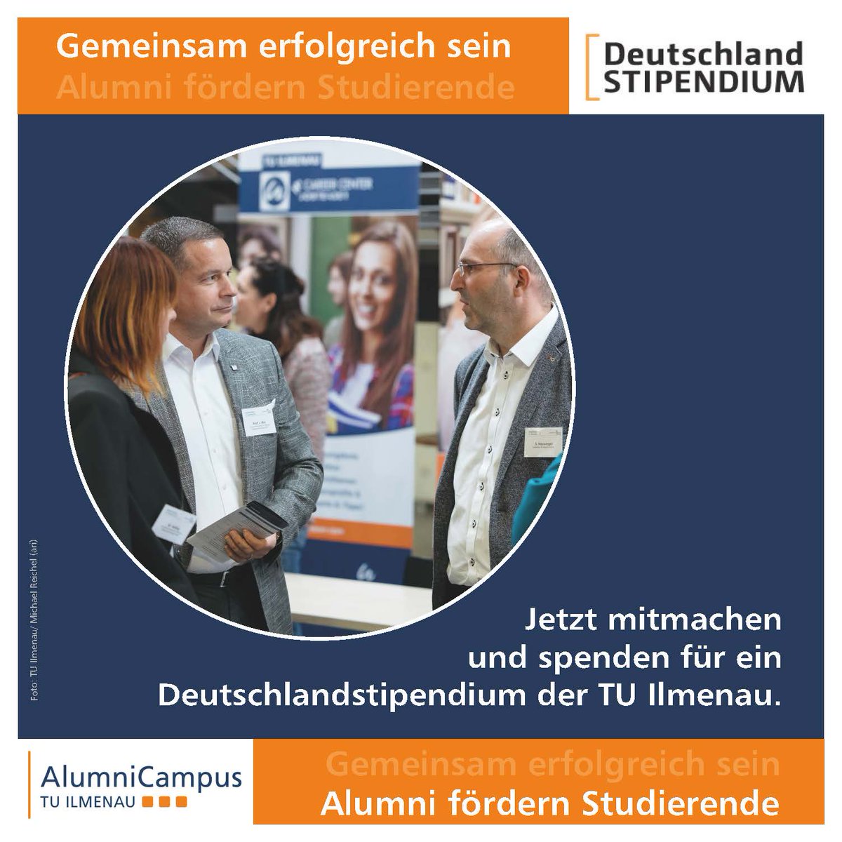 Seit 2021 konnten dank des Engagements unserer Ilmenauer #Alumni 5 Alumni-Deutschlandstipendien vergeben werden. Dafür möchten wir zum Jahresende Danke sagen! Möchten auch Sie engagierte und leistungsstarke #Studierende @TU_Ilmenau finanziell unterstützen? lnkd.in/eAMDN67