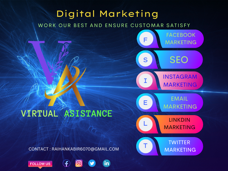 Virtual57775760's tweet image. #facebookmarketing #instagrammarketing #emailmarketing #twittermarketing  #linkdInmarketing #youtubemarketing