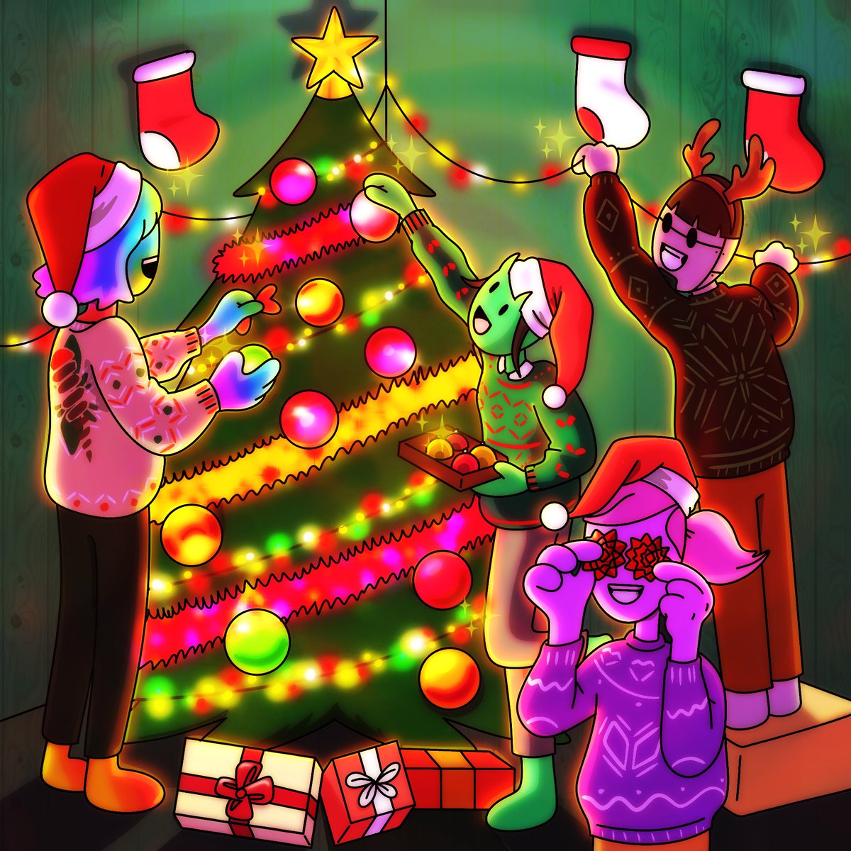 HippieLifeKrew's tweet photo. IN HONOR OF THE HOLIDAYS ‼️

we are doing a #lovelist contest ❤️

all you have to do is.

1) take a photo of your holiday decorations (tree, stockings, any art)

2) tag @HippieLifeKrew &amp; show us your holiday spirit 😎

3) all get Lovelist

ends dec 26th, 2022 at midnight https://t.co/OYy6orbMKj