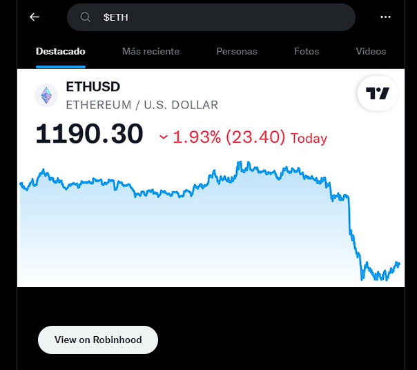 CryptoFuturo1's tweet photo. 🆕Twitter añade índices de precios de #BTC  y #ETH  a su función de búsqueda 🔥

#ElonMusk $BTC https://t.co/s1mLUApdtY