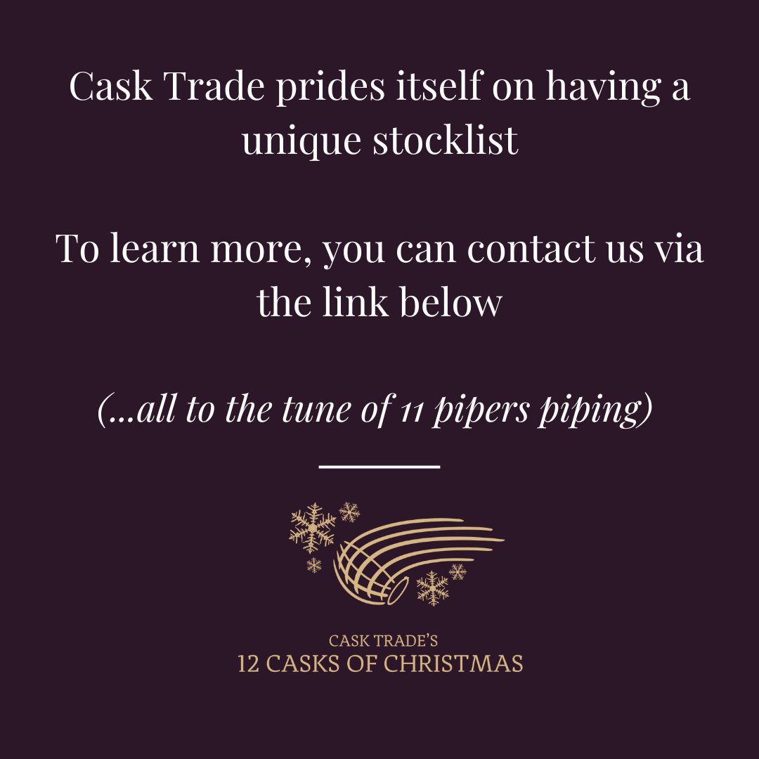 The penultimate day of celebrations!

The Ardmore Distillery is a key component of the Teachers blend and with a well-received reputation, this distillery is one to watch out for.

hubs.ly/Q01wkYrs0

#12DaysOfChristmas #12CasksOfChristmas