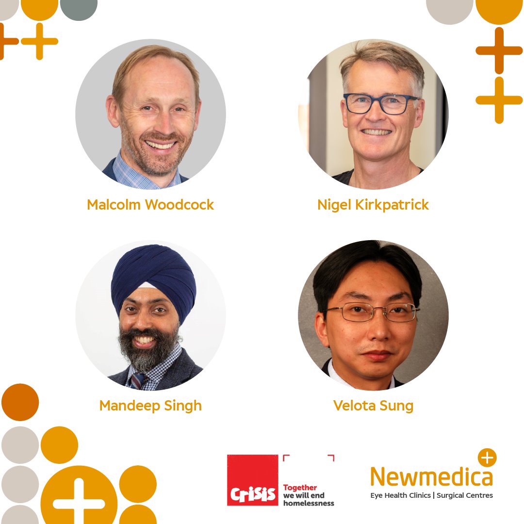 We’re proud to be supporting <a href="/crisis_uk/">Crisis</a> this Christmas, with four consultant ophthalmologists giving up time on Christmas Eve and Christmas Day to provide advice and referral support to the charity’s eye care clinics in London.
 
Learn more: crisis.org.uk/crisis-at-chri…