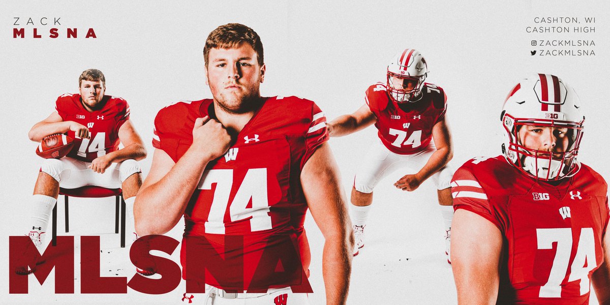 BadgerFootball's tweet photo. Ready to take on the trenches 🫡

Welcome to the Badger Family, @ZackMlsna!

#OnWisconsin | #Badgers23 https://t.co/aUtwEPbOMI