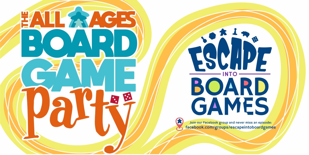 The All Ages Board Game Party! We talk about games that will bring together the most diverse family members &amp; create memories for years to come.
directory.libsyn.com/episode/index/…

You can also listen using your smart device, just say, "Play the podcast, Escape Into Board Games".