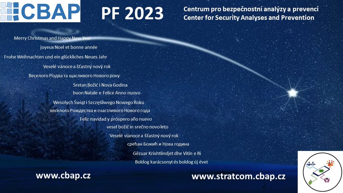 cbap_cz's tweet image. CBAP wish you Merry Christmas and Happy New Year! Thank you all for your support in 2022!
