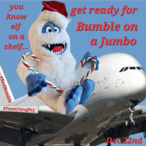LeilaniMG's tweet photo. #BadBumble #TeamNaughty #advent https://t.co/76D0VHeJ5U