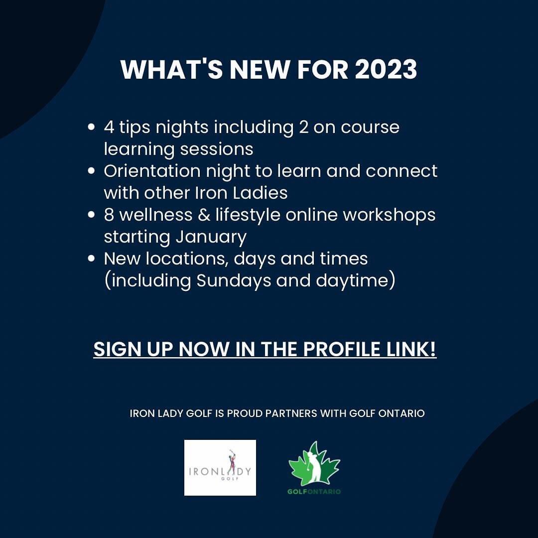 If a traditional competitive golf league is not your scene, our partner Iron Lady Golf offers the perfect opportunity to play a little more and learn along the way, in the same FUN environment as our Women’s Try Golf Events with 12 weeks of 9-hole play! 
portal.ironladygolf.com/products/leagu…