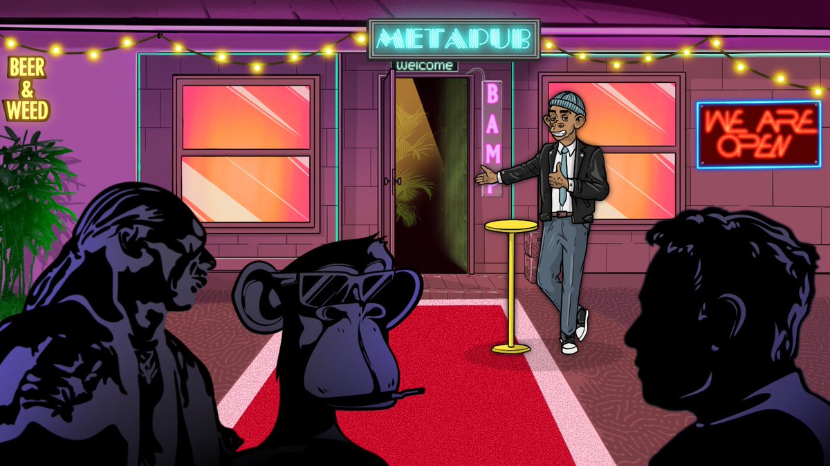 🟣Boozy Ape is very drunk and delayed the opening of the pub a bit. 
🟢MINT IS LIVE 
bandit.network/collection/eth…