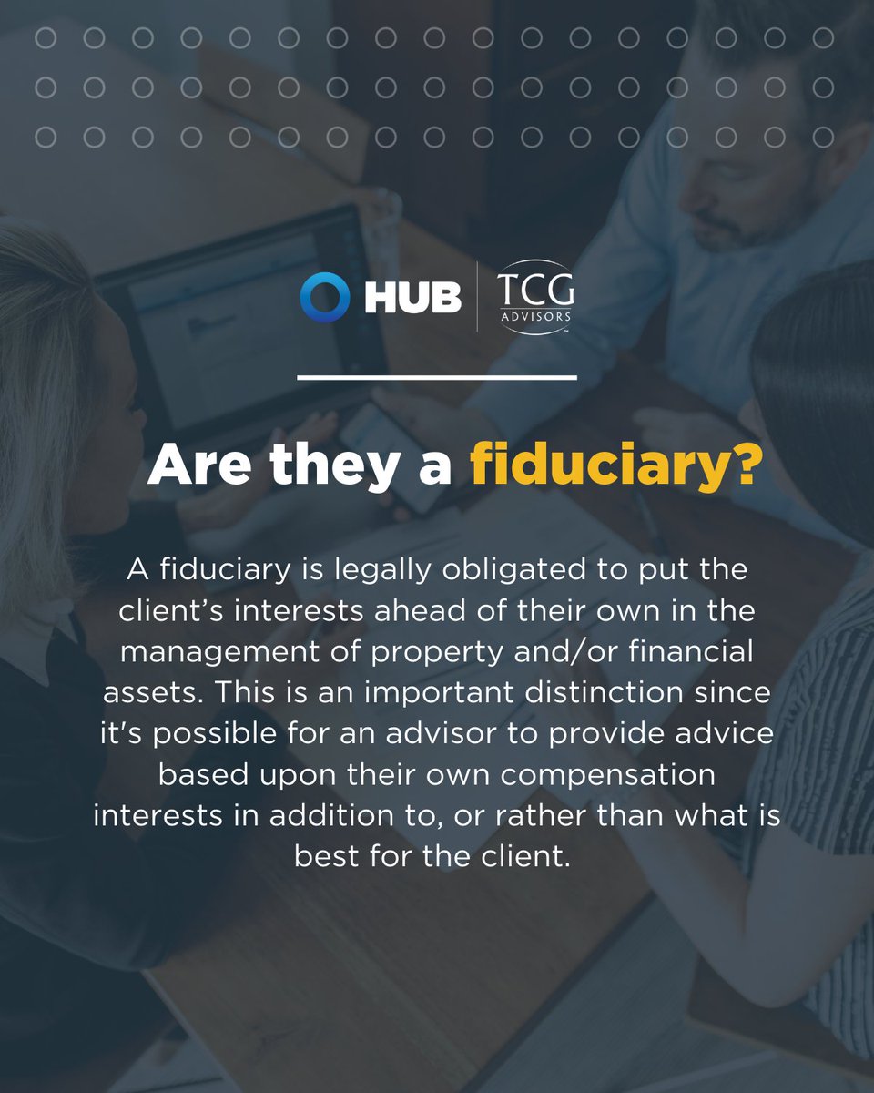 TrustedCapGroup's tweet image. Are you compatible with your financial advisor? 🤝
Match with the right advisor for you at tcg.li/3VHnBGv
.
.
.
#ReadyForTomorrow #findanadvisor #financialadvisor