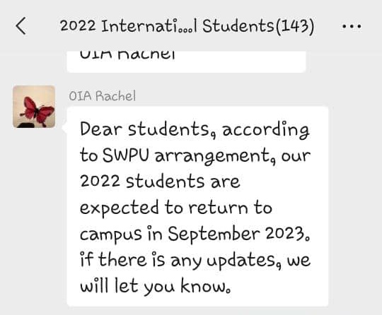 Badr_Luciano's tweet photo. @JiRongMFA 您好 Mam
We're students who have been waiting for months to get the NOC and JW they told us that they gonna send documents this but they made an announcement today they gonna delay it again like many times, We kindly request to higher authorities to look at this matter https://t.co/vthVS328wk