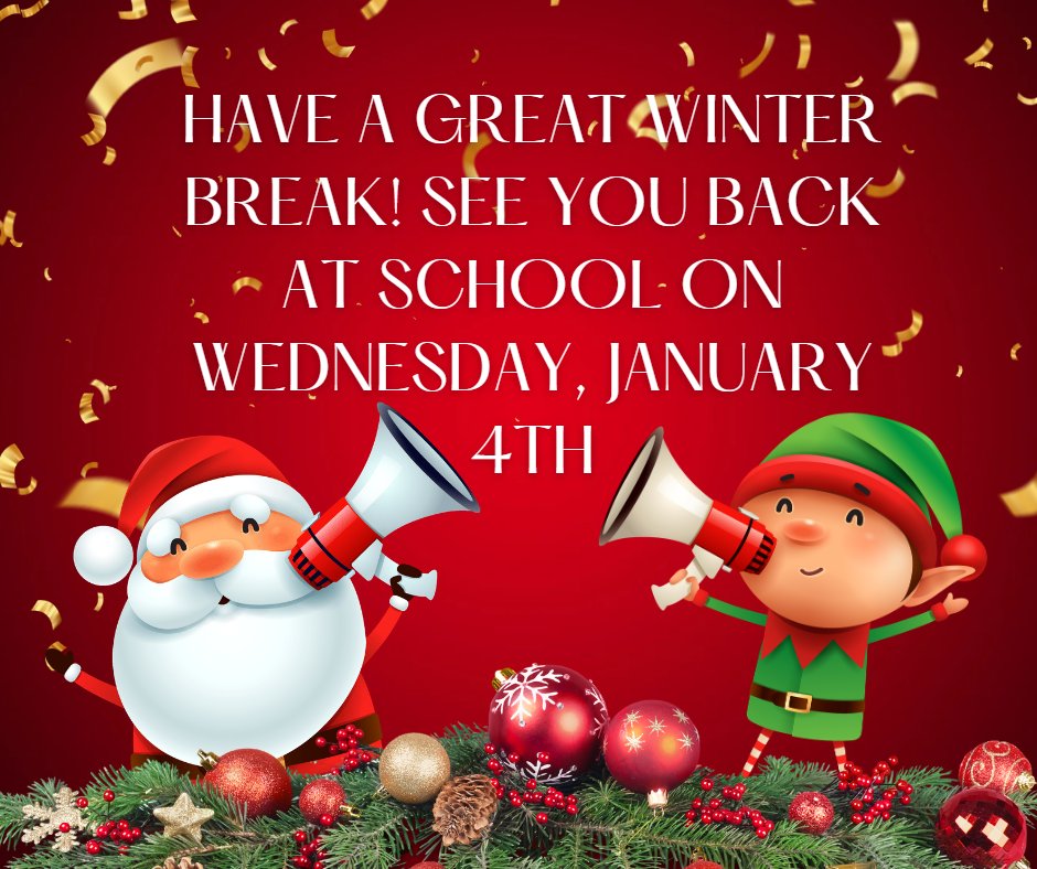 rv_supt's tweet photo. Enjoy your Winter Break! https://t.co/wDffhvfbnA