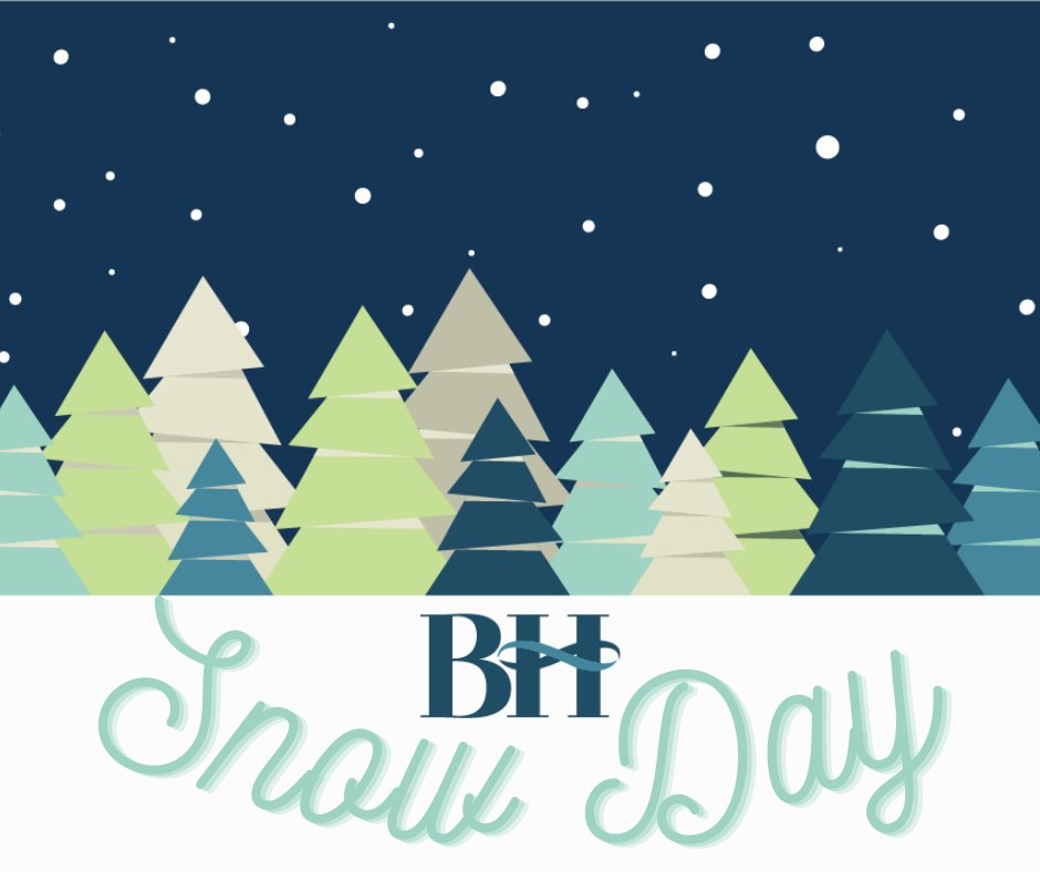 In response to the forecasted inclement weather for our region... For Thursday, December 22, all activities and events for the afternoon and evening will proceed as scheduled.

Friday, December 23, 2022, is a snow day. Schools will be closed and all activities are cancelled.