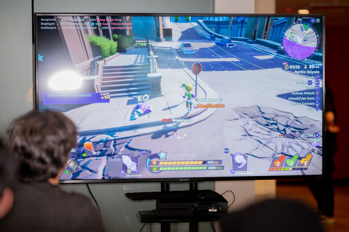 IronGalaxy's tweet photo. From the idea "We should do wrasslin''!" to becoming one of our proudest moments of 2022, we launched our first live service game Rumbleverse! https://t.co/LUf8eRQok9