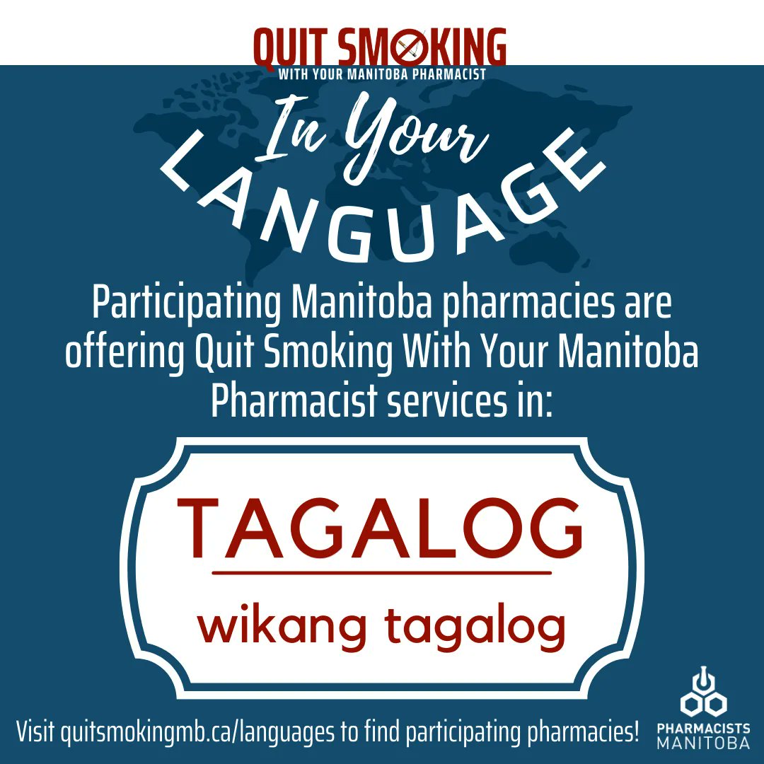Quit Smoking With Your Manitoba Pharmacist tweet media