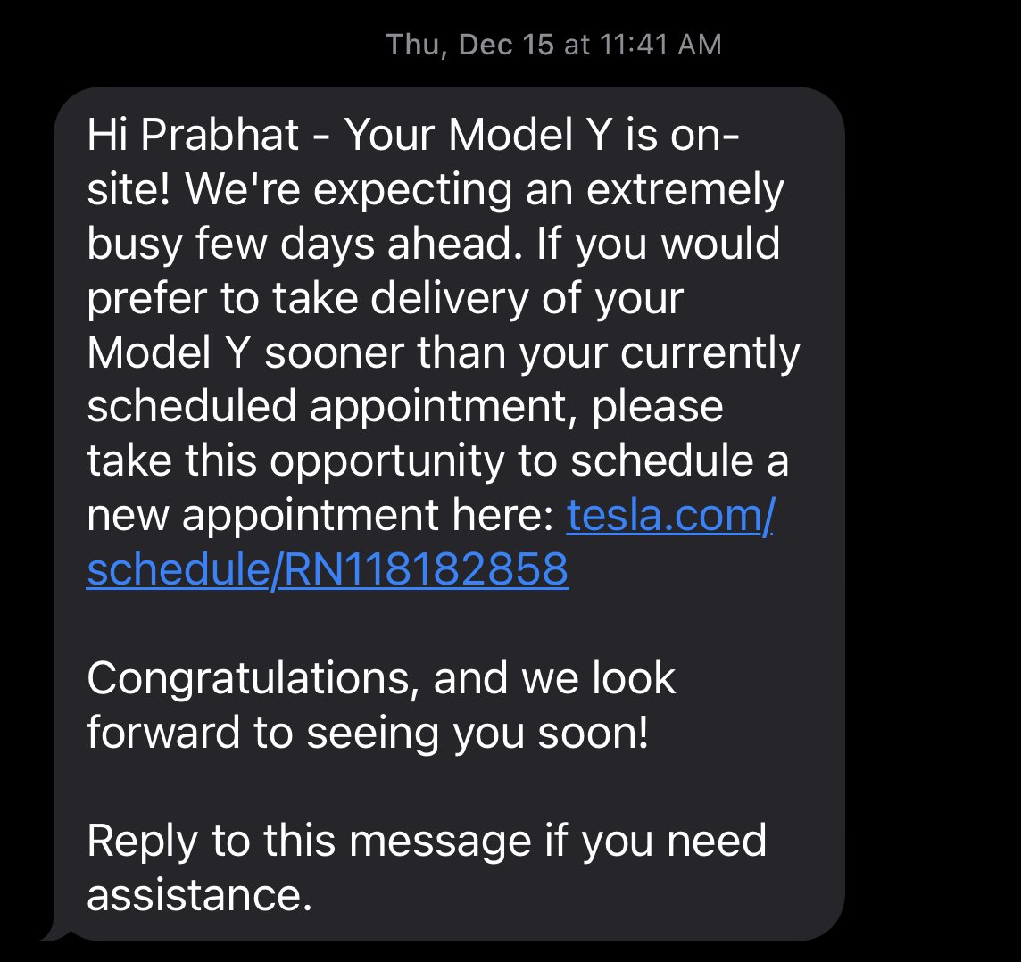 prabhatgu's tweet photo. @Tesla we were rushed to pick our vehicle early by few days and now offering a 7500 discount and not giving us the credit. Unfair! 

#tesla #decembercredit #ElonMusk #unfair https://t.co/qAw7cExapB