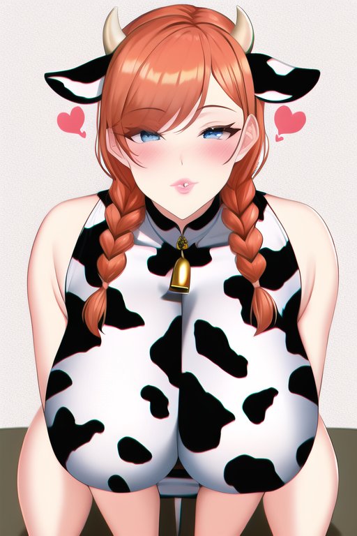 BimboKrissy's tweet photo. Muse introduction 

Hello, my name is Honey, and I am a cow of @QueenMalon718 . and I am bimbo mommy cow 

Blond cow is my bimbo form 
Ginger cow is my mommy form https://t.co/1X8UmBRihG
