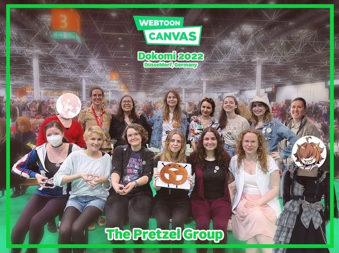 <a href="/webtooncanvas/">WEBTOON CANVAS</a> Definitely the group meeting with the German Canvas creators <a href="/DoKomi/">DoKomi</a> ❤️🥨