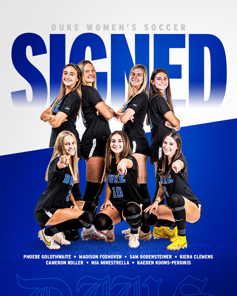 These future Blue Devils 🔥🔥🔥

We can’t wait to have you in Durham!

➡️ bit.ly/3Wj3v5H

#GoDuke