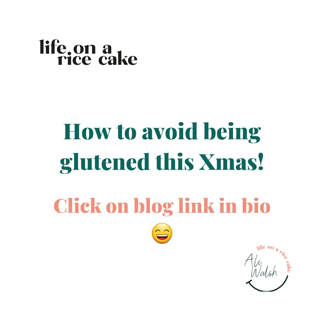 AliWalshGF's tweet photo. Avoid being glutened this Xmas with my top tips (you'll love number 3!) 
https://t.co/36z2q8otPg
#Coeliac https://t.co/gtoo4iAqwd