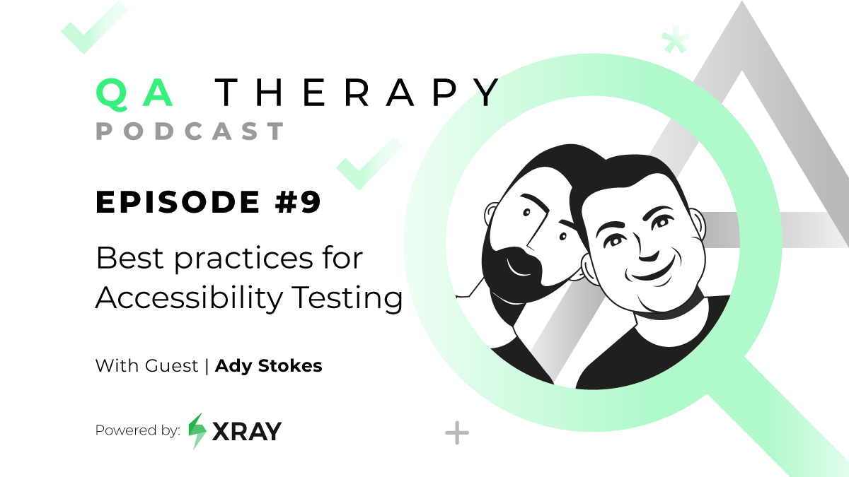 XrayApp's tweet photo. Do you struggle building #accessibility into your product? Tune in to Episode #9 with guest @A11y_Ady to learn what accessibility really means and how to make it a part of your testing strategy. 🔎  https://t.co/fhyxYftYWB https://t.co/FbLCutXj1n