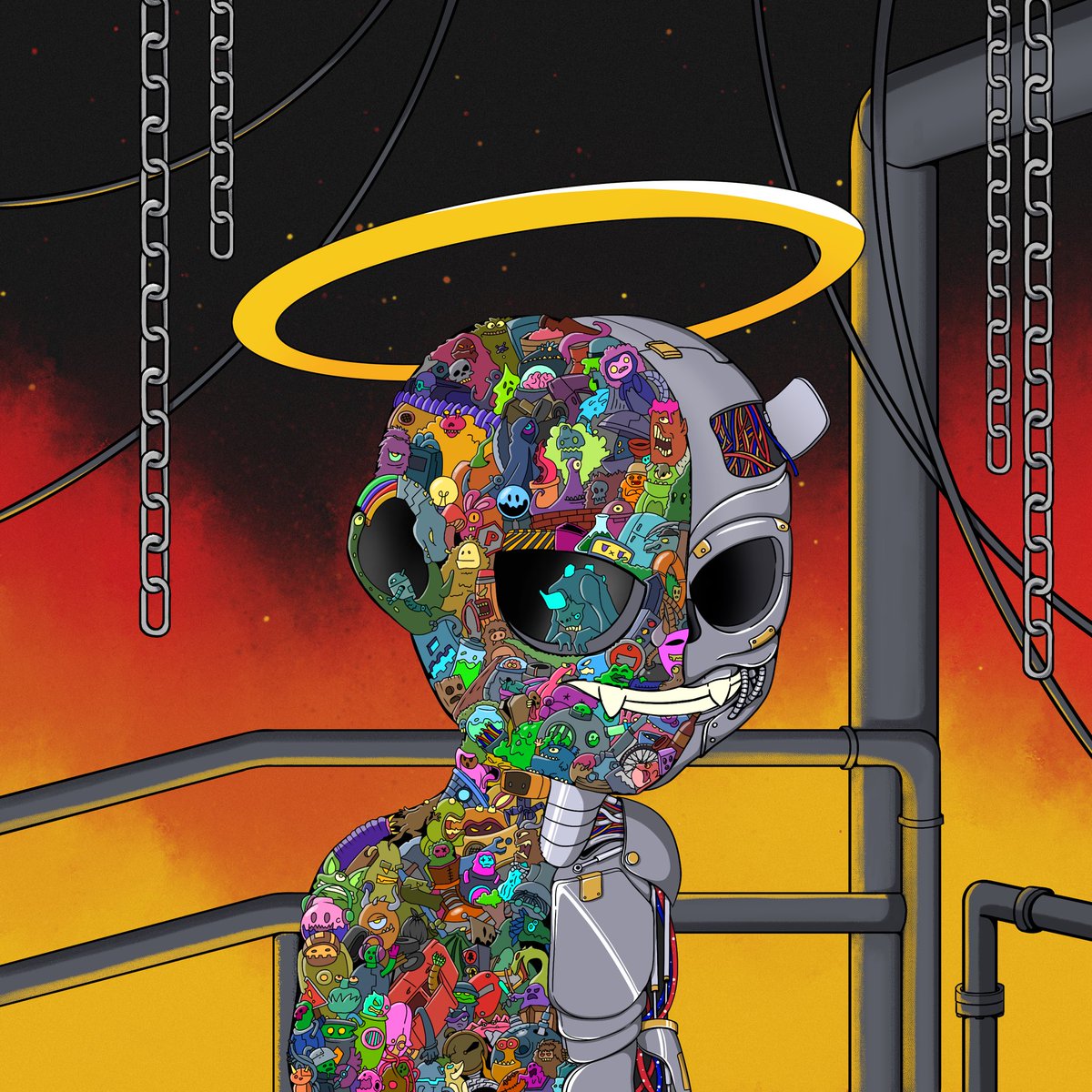 Eyeless X Prometheus 
Special Eyeless #020 
Artist: @kidvm_