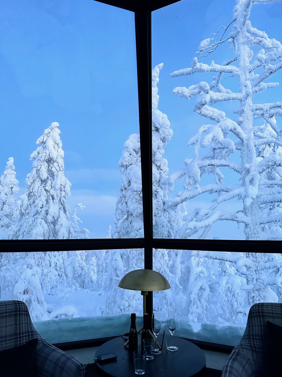 mariamenounos's tweet photo. Views of the arctic and northern lights from my igloo. How is this even real? To be able to see the northern lights from my bed??! Most epic trip ever. What could top this? Anyone? Ideas? https://t.co/bLlbIKzGN3