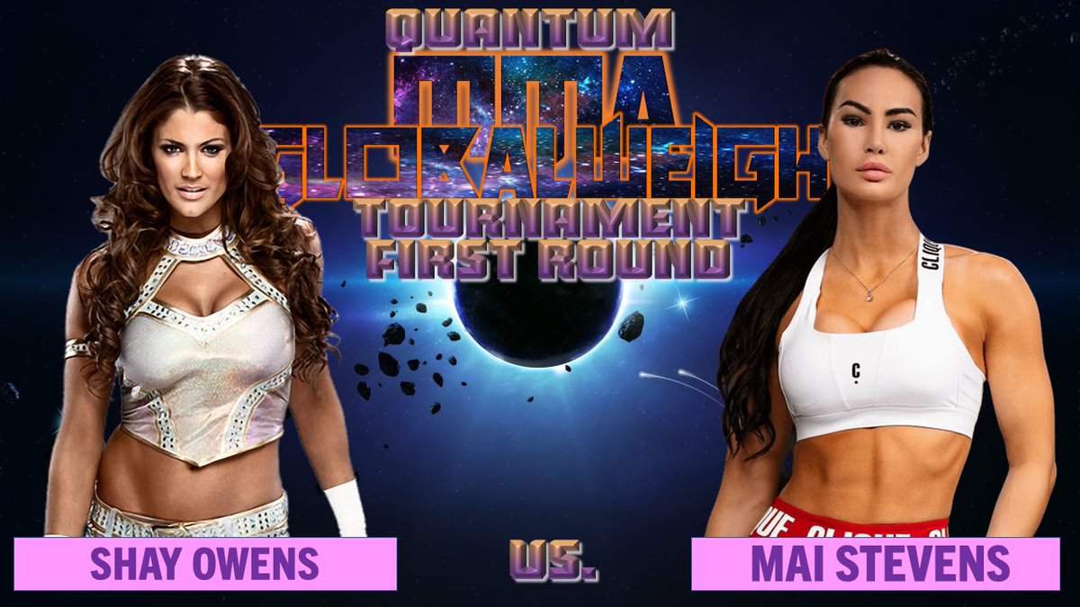 thesplatnetwork's tweet photo. The final pink bracket fight of the first round of the Globalweight Championship tournament will pit Shay Owens against Mai Stevens. Who will advance to the second round? https://t.co/aJScHqwMBi