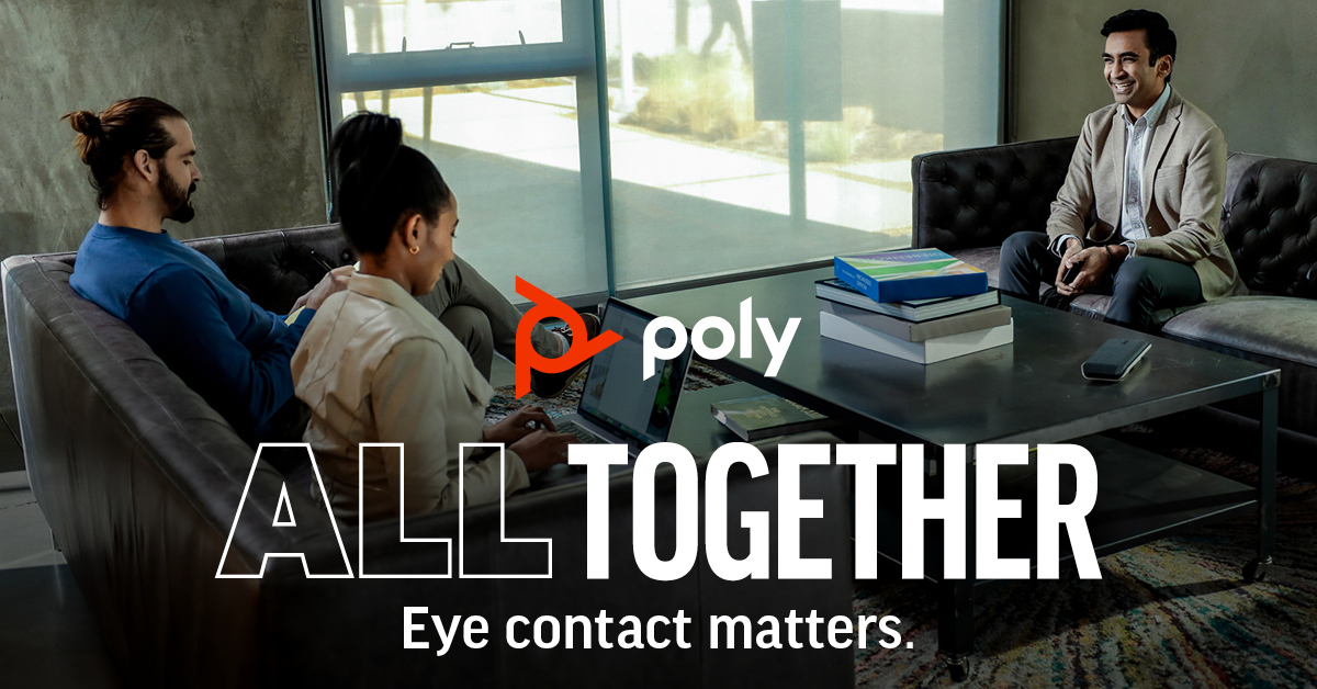 We’re here so your business can be everywhere. And we’re not satisfied until no one can remember whether you were on the screen or in the room. #AllTogether #HybridWork #MeetingEquality

Learn more 👉 bit.ly/3h6YhHn