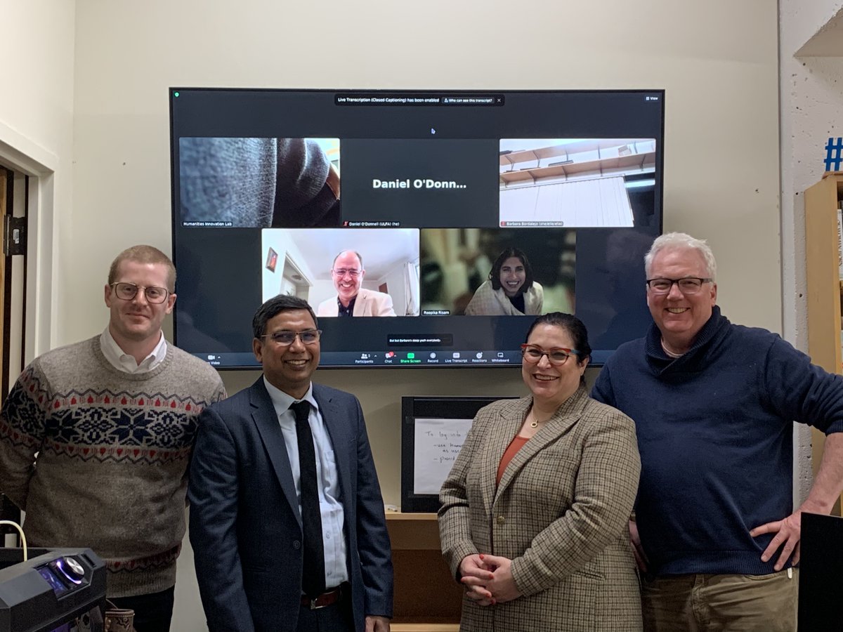 HumanInnoLab's tweet photo. Congratulations to AKM Iftekhar Khalid for his success in defending his MA thesis, The History of English in Bangladesh. We are proud of his hard work and thankful for his generous spirit. https://t.co/dbZO1iQeEw