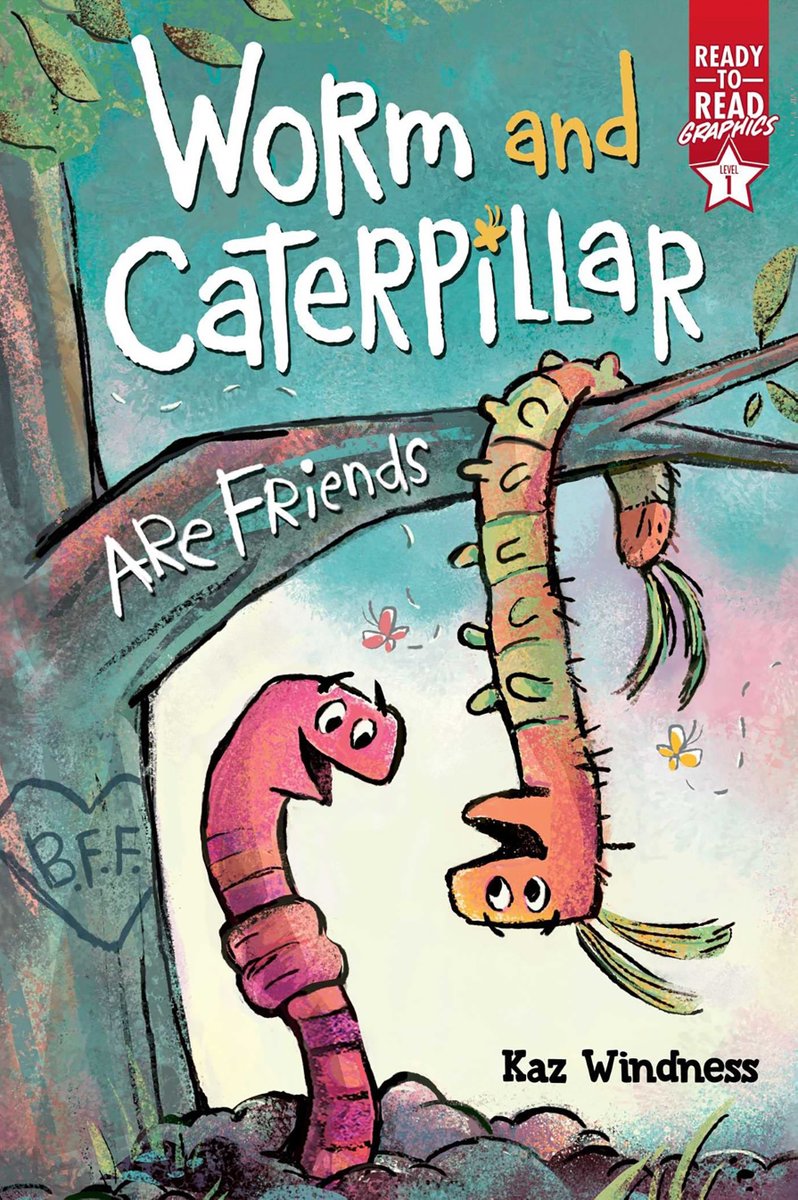 From sketch to a published book, here's the metamorphosis story of WORM AND CATERPILLAR ARE FRIENDS! karenwindness.wordpress.com/2022/12/03/wor…

Request from your library or preorder your copy today-- available in paperback and hardcover! #pb23s