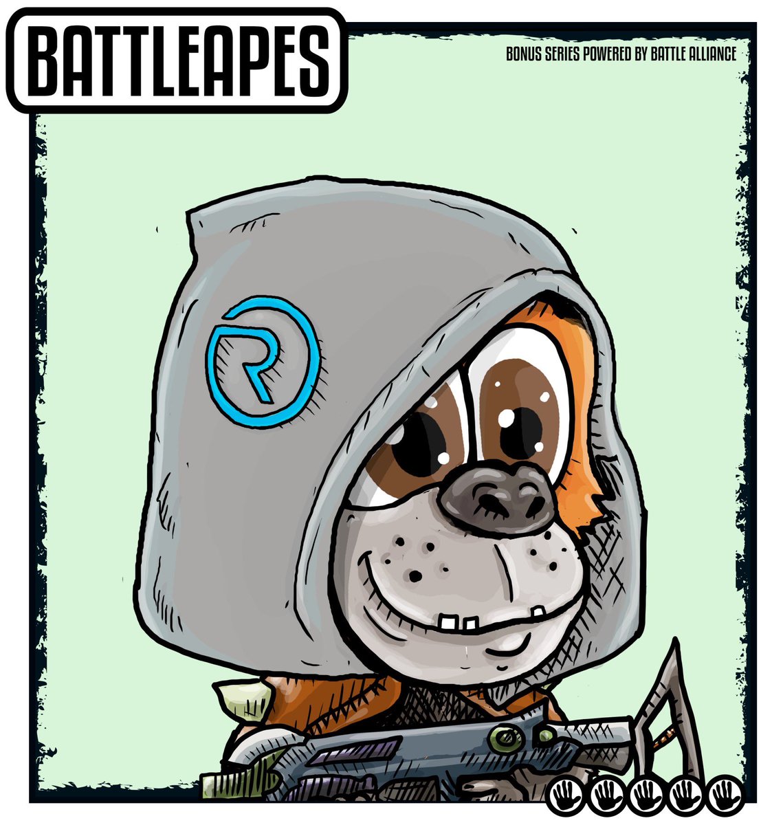 v_vukman's tweet photo. 🚀 NEW COOL #NFTs are coming.

Today from 5 PM UTC (🔥just started) the @battlecatsnft team has #BattleApes mint (public sale) on #Cardano. Exclusively, because we’re helping here 💪🏻, there will be some BattleApes with the #Revuto logo. https://t.co/j5NYI2I8wX