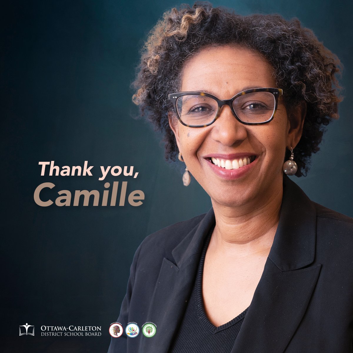 The Board of Trustees would like to express its deepest thanks to Director of Education and Secretary of the Board, Camille Williams-Taylor, for her dedication to the students of the Ottawa-Carleton District School Board. Read more: ow.ly/MhXl50MaJYI